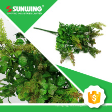 eco-friendly green artificial fabric spray of plant with fireproof test